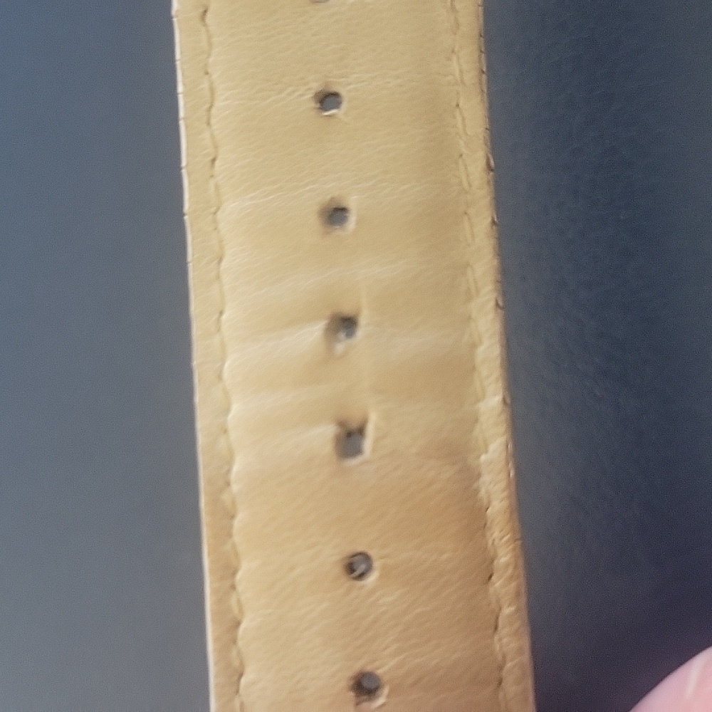 Michele 18mm Pearl Off White Watch Strap Band - Picture 10 of 14